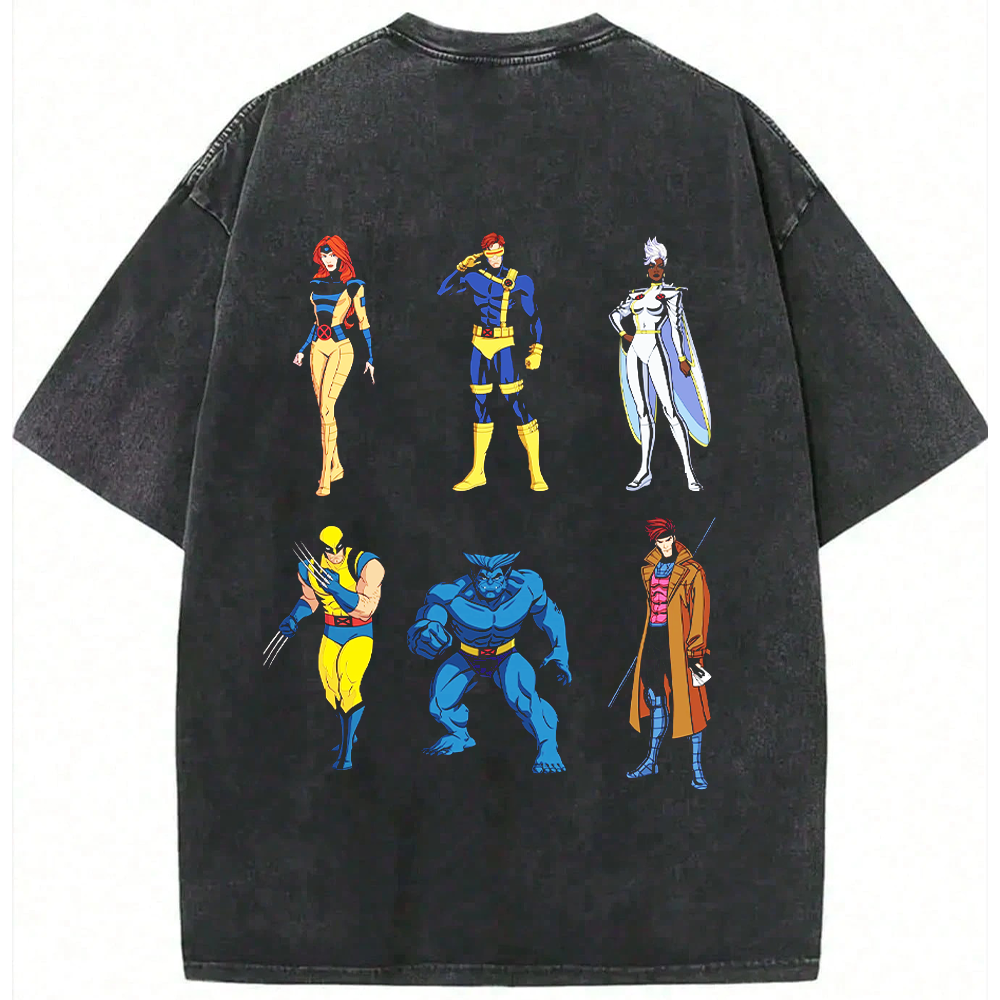 Marvel X-Men '97 Vintage Animated Character Set Print