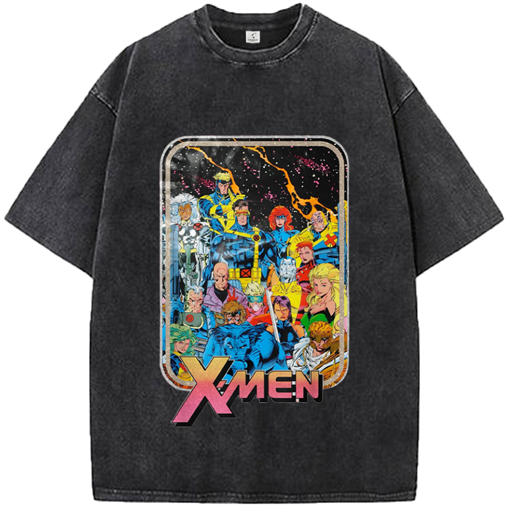 Marvel X-Men Vintage Full Team Collage Print
