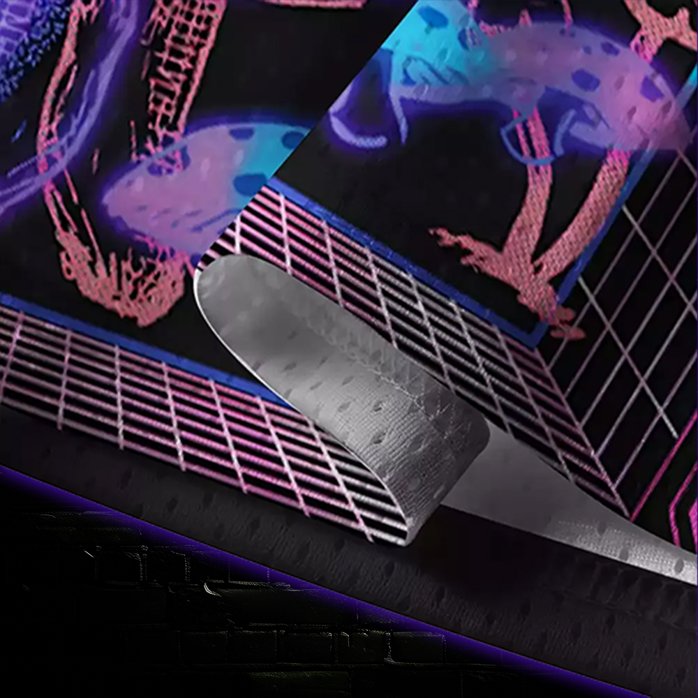 Neon Fungal Grid Mesh Jersey