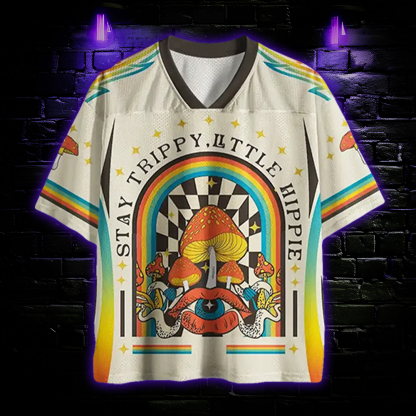 Stay Trippy, Little Hippie Mesh Jersey