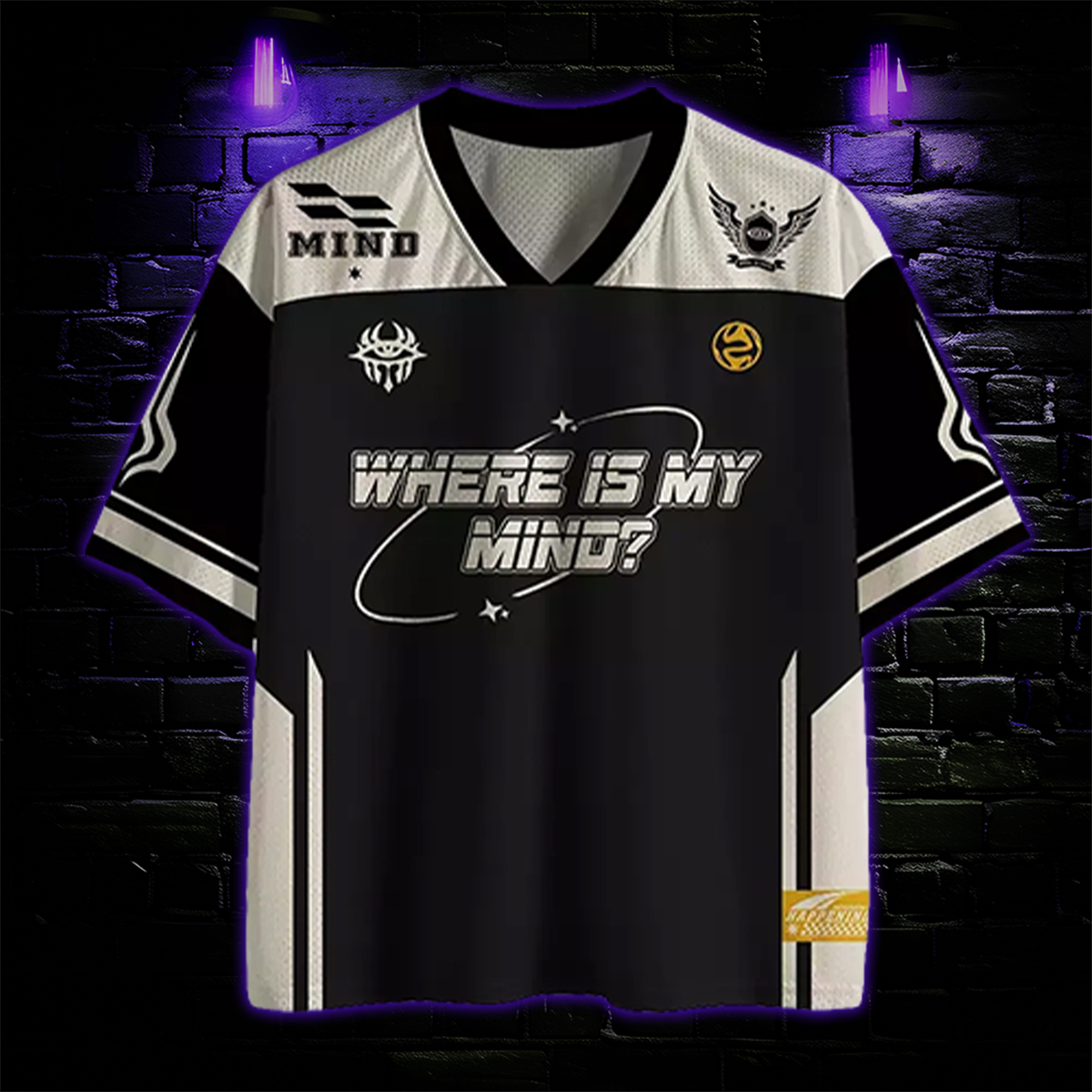 Where Is My Brain Mesh Jersey