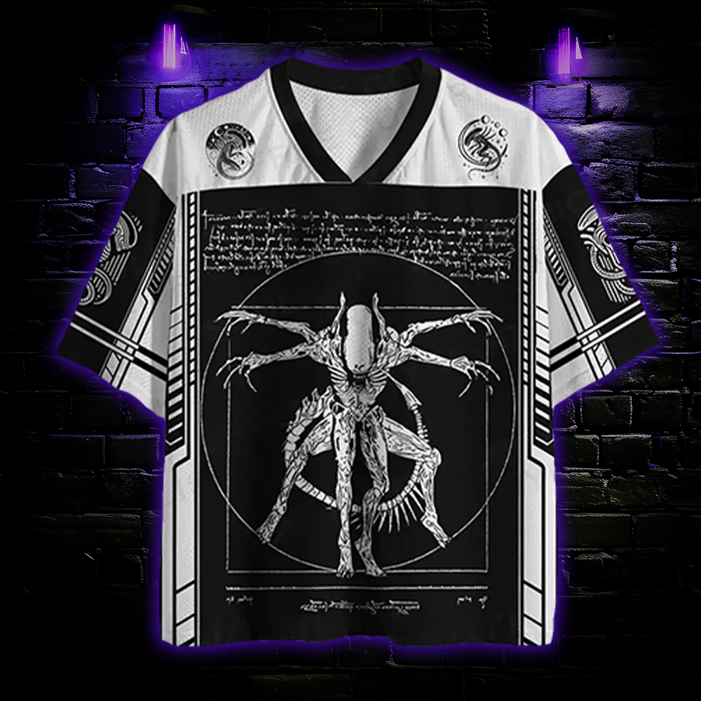 Xenomorph Vitruvian Grimoire Mesh Jersey