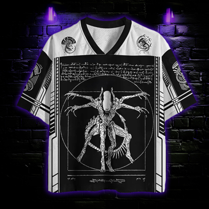 Xenomorph Vitruvian Grimoire Mesh Jersey