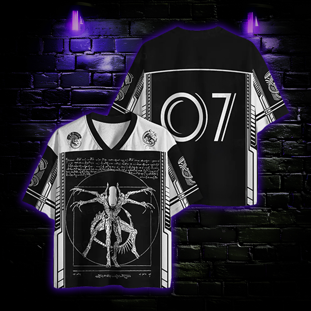 Xenomorph Vitruvian Grimoire Mesh Jersey