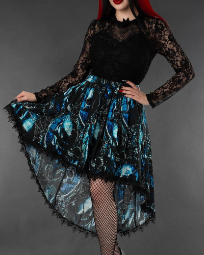 Dead Pirate High Low skirt