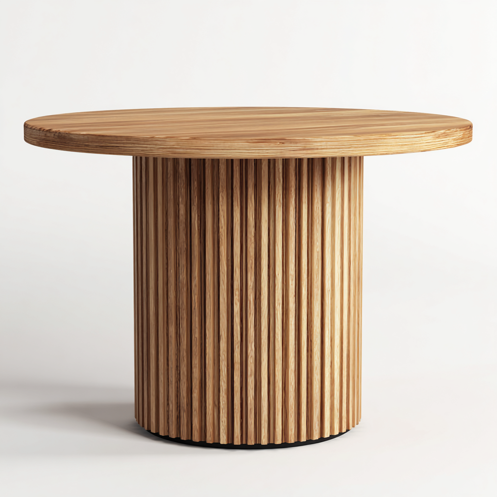 Tavolo da giardino-legno-116x116x75 cm-marrone chiaro-stile naturale-Quietilo