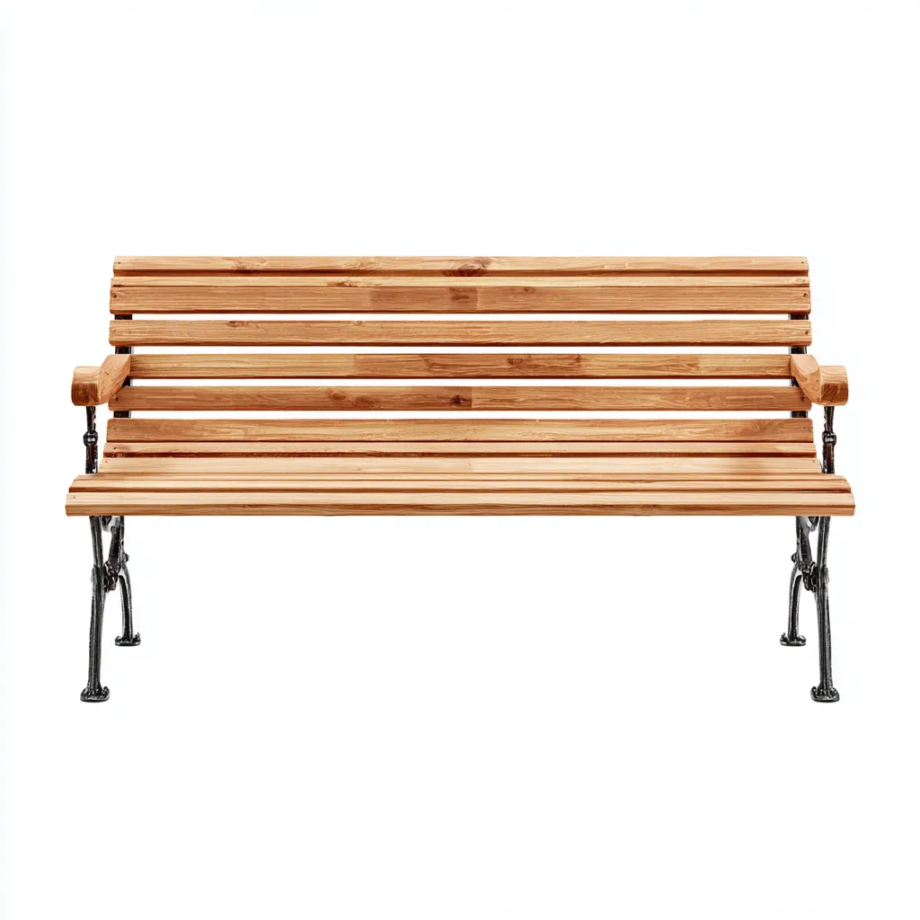 Panca da giardino-legno-metallo-165x59x88 cm-marrone-nero-design classico-Quietilo