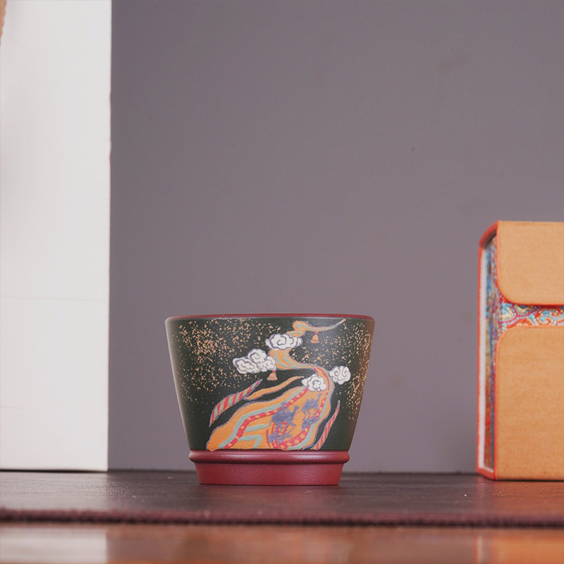 Traditional Chinese style Zisha teacups