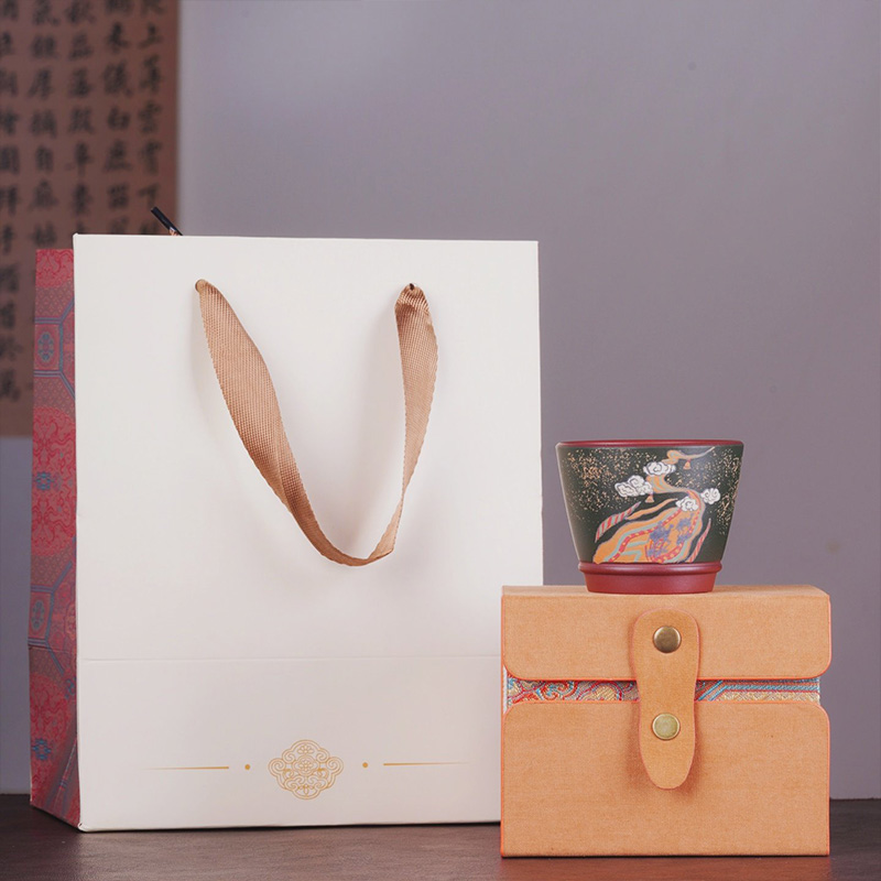 Traditional Chinese style Zisha teacups