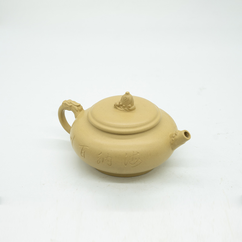 Yixing Zisha Exquisite purple clay teapot