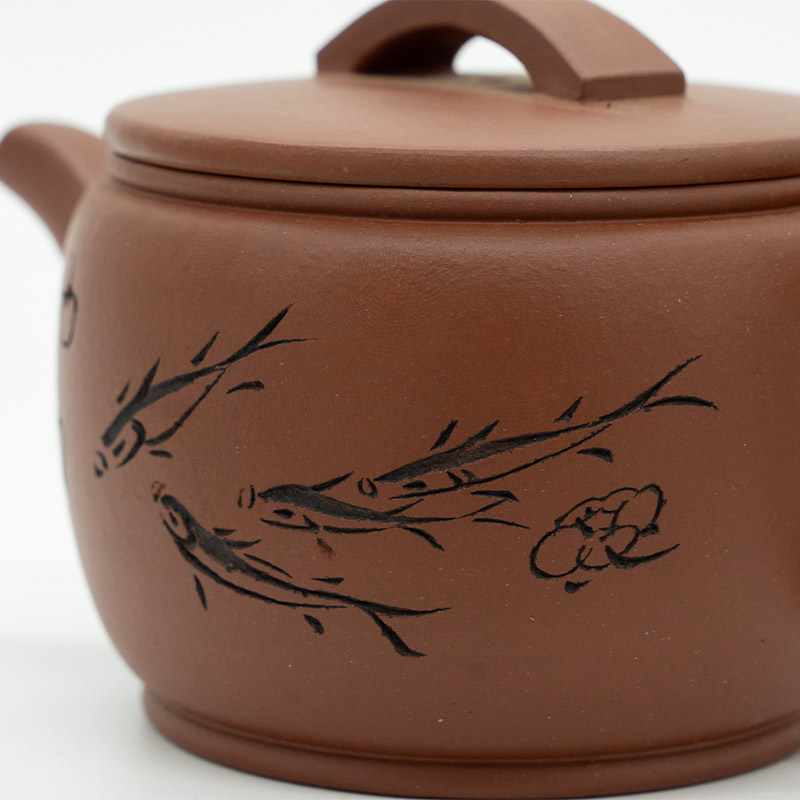 Vintage Style Zisha Teapot