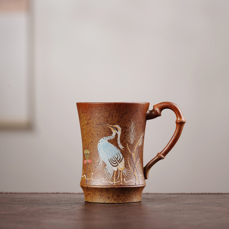 Traditional Wood-Fired Zisha Tea Cups