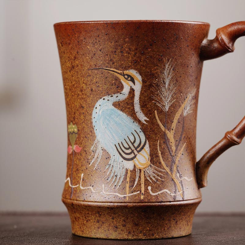 Traditional Wood-Fired Zisha Tea Cups