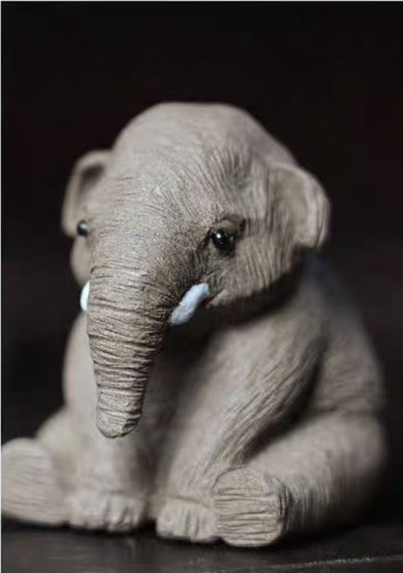 Little lucky elephant Tea pet