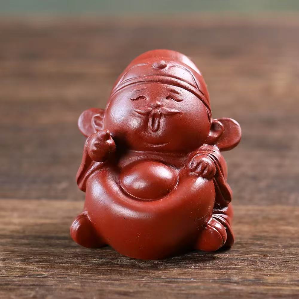 God of Wealth Tea Pet