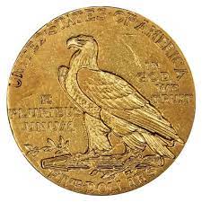 1908-1929 Indian Head $5 Gold Coin Fine Uncirculated Limited Edition