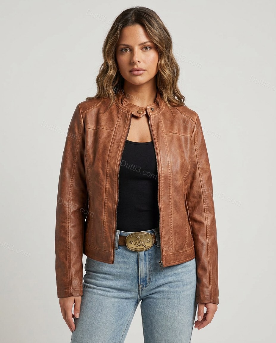Brown Refined Jacket by Dutti3