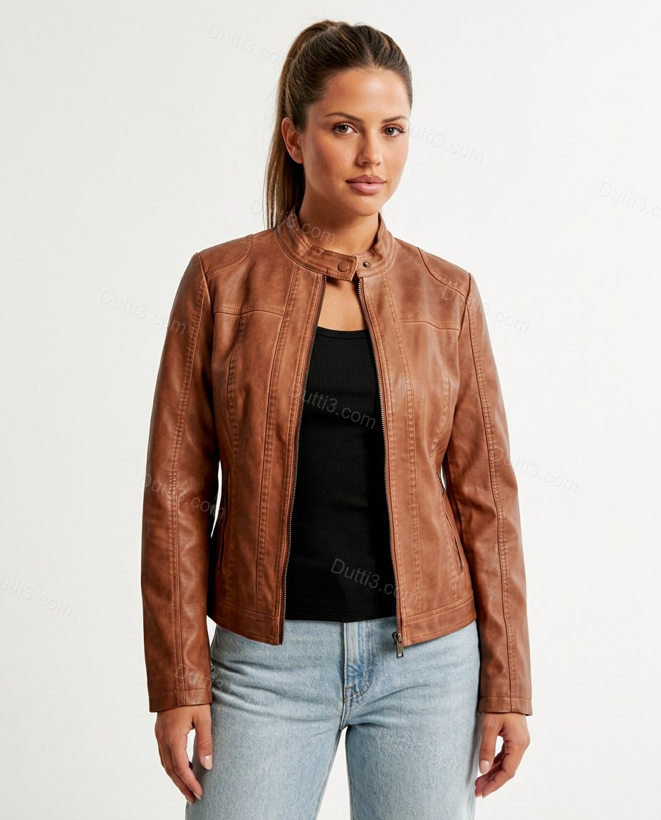 Brown Refined Jacket by Dutti3