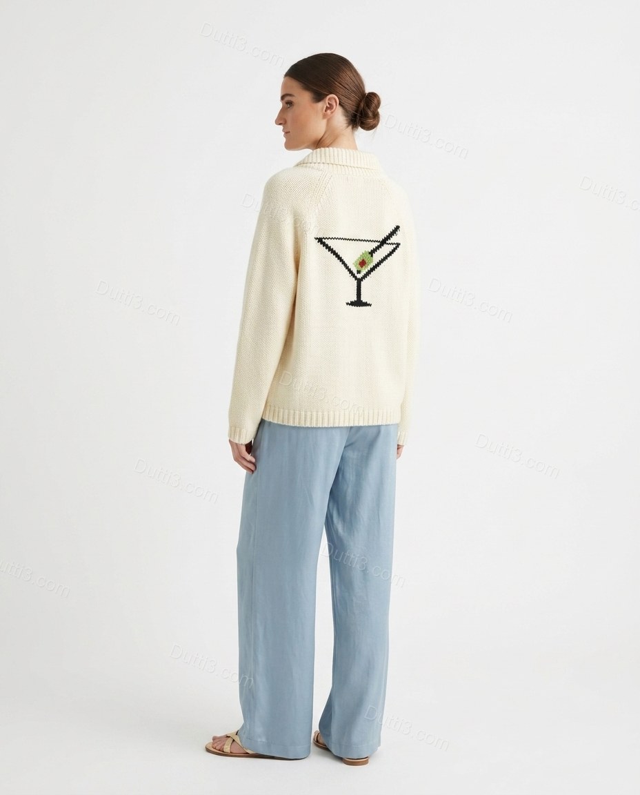 Cream Elevated Jacket by Dutti3