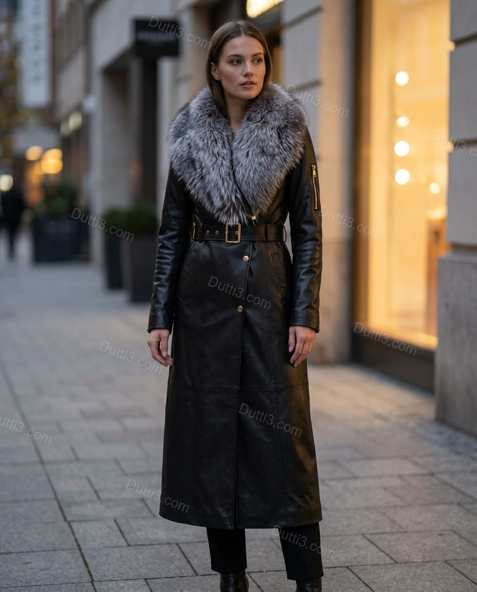 Black Coat, alternate use-case lifestyle view, by Dutti3