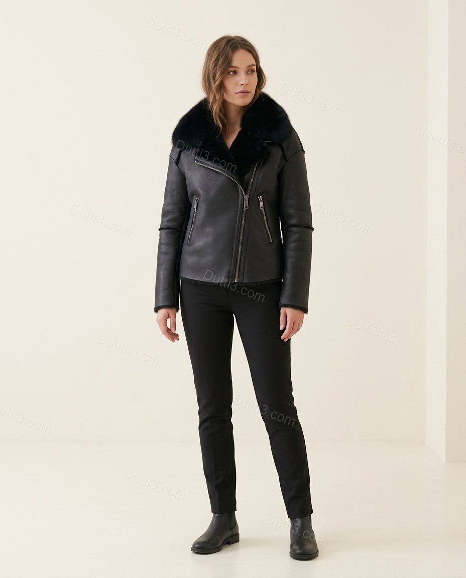 Black Jacket, side and back studio view, by Dutti3