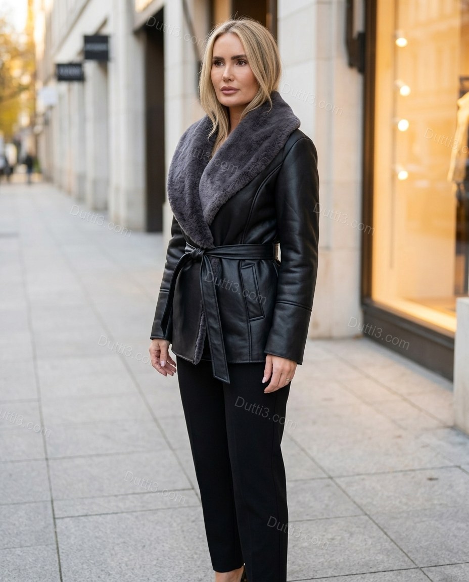 Dark Brown Jacket, alternate use-case lifestyle view, by Dutti3