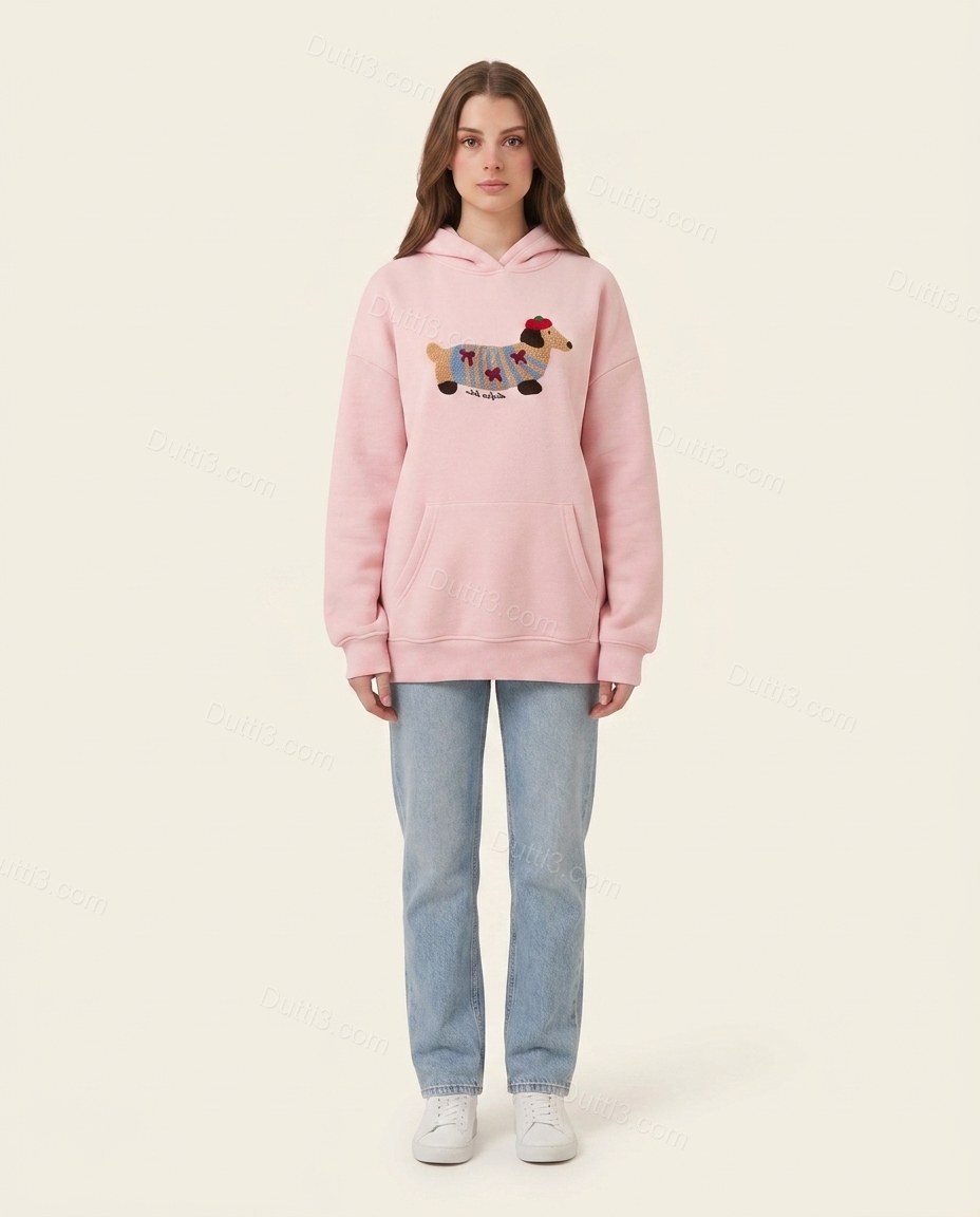 Pink Refined Embroidered Top by Dutti3