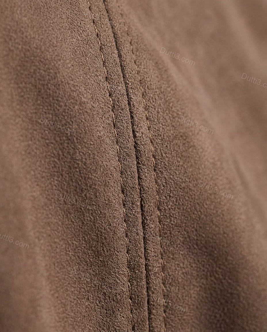 Brown Polished Jacket by Dutti3
