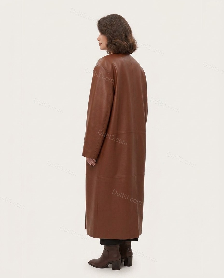 Brown Refined Coat by Dutti3
