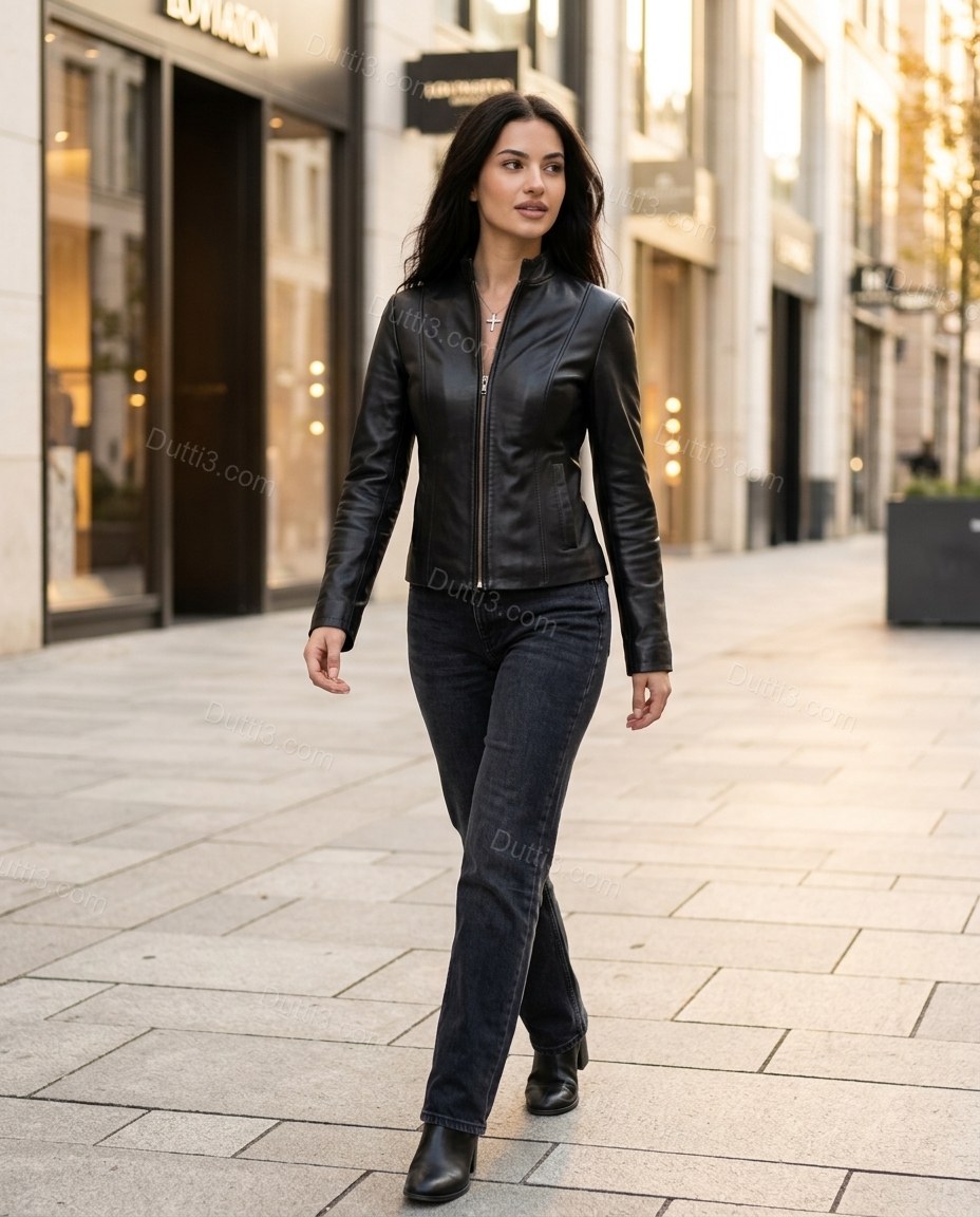 Black City-Ready Cropped Jacket by Dutti3