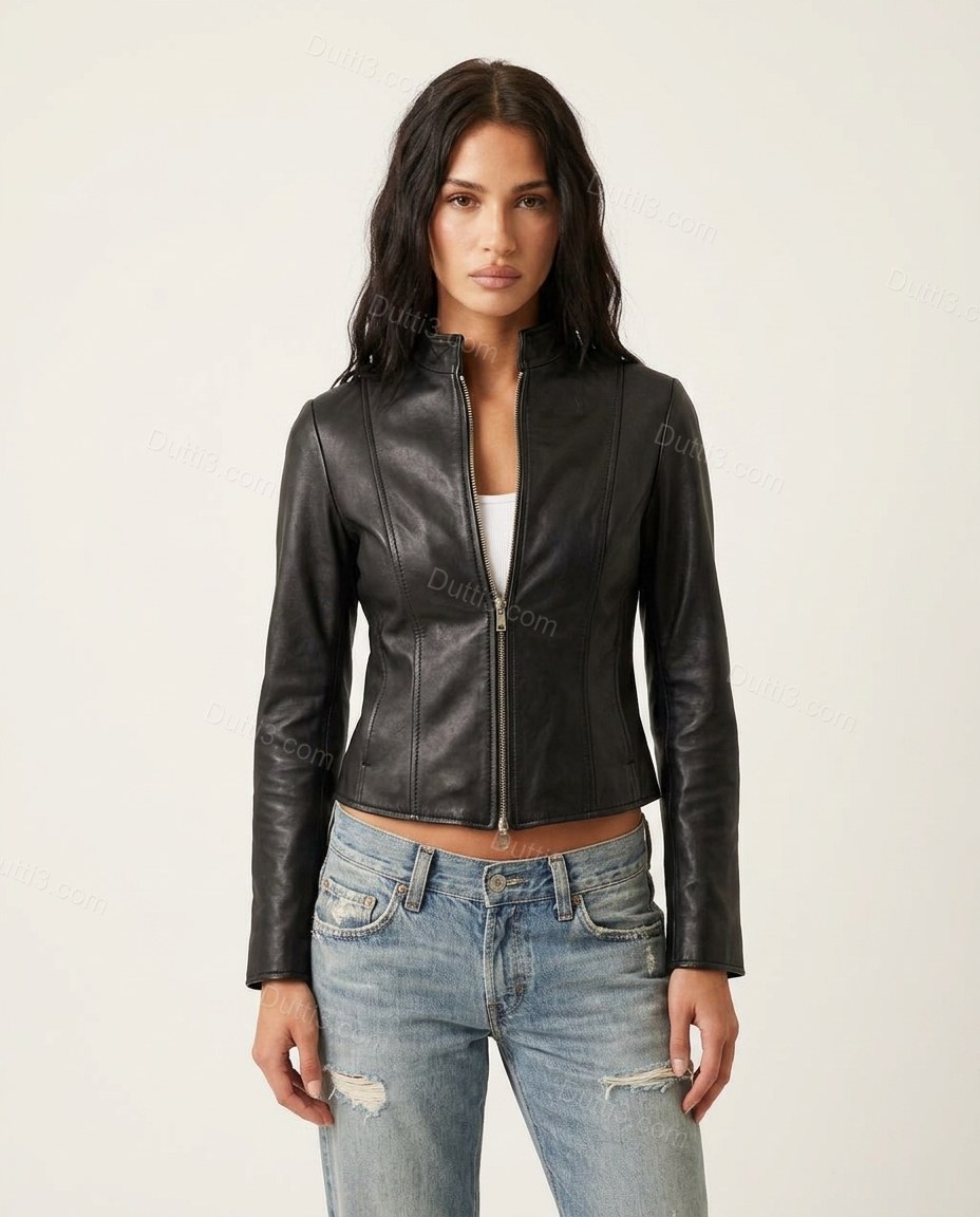 Black City-Ready Cropped Jacket by Dutti3