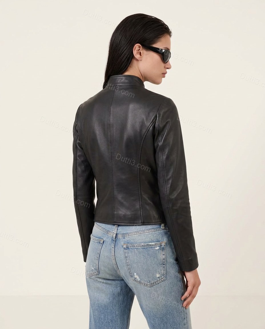 Black City-Ready Cropped Jacket by Dutti3