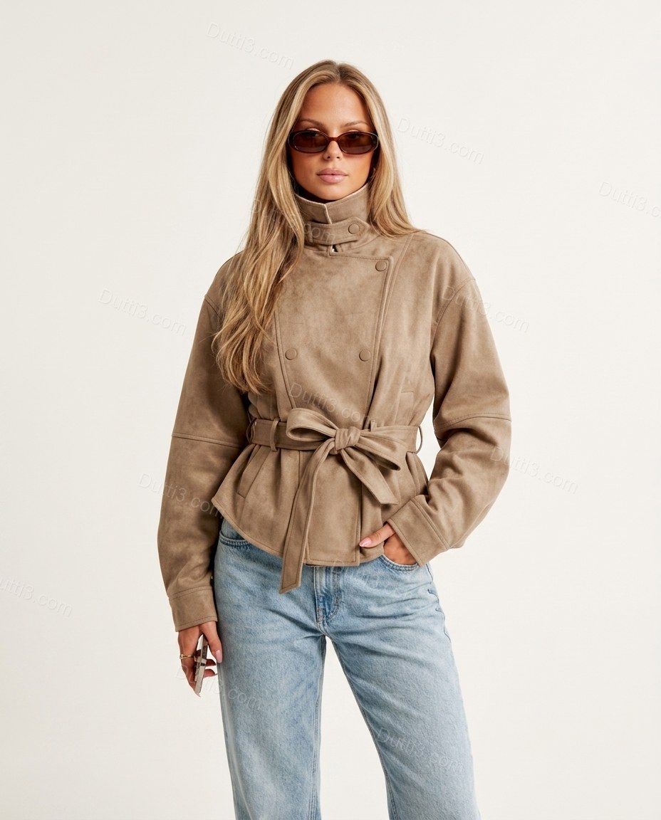 Tan Jacket, front studio view, by Dutti3