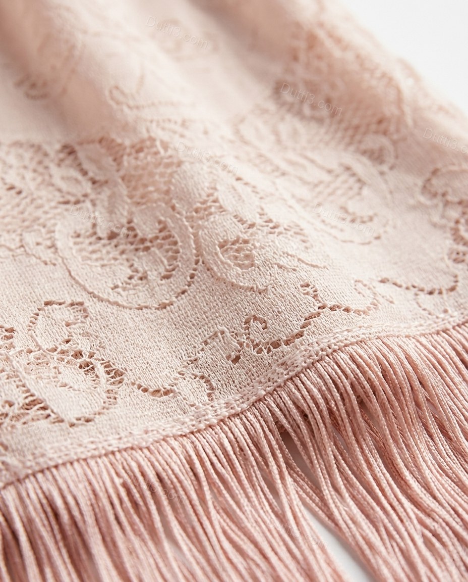 Pink Floral Mini Cape Dress, close-up of floral, by Dutti3