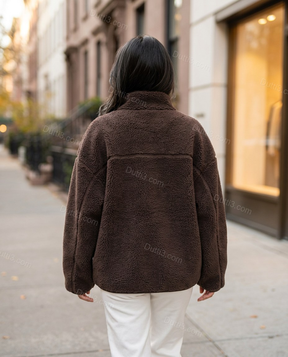 Brown Jacket, alternate use-case lifestyle view, by Dutti3