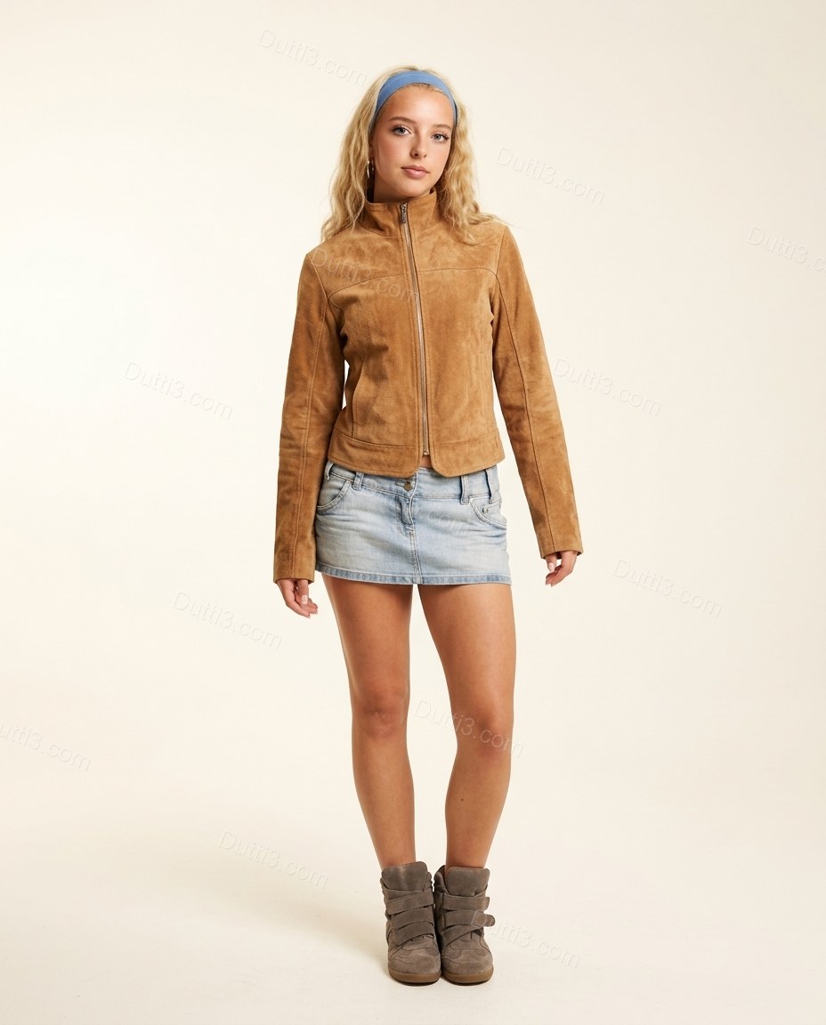 Tan Jacket, front studio view, by Dutti3