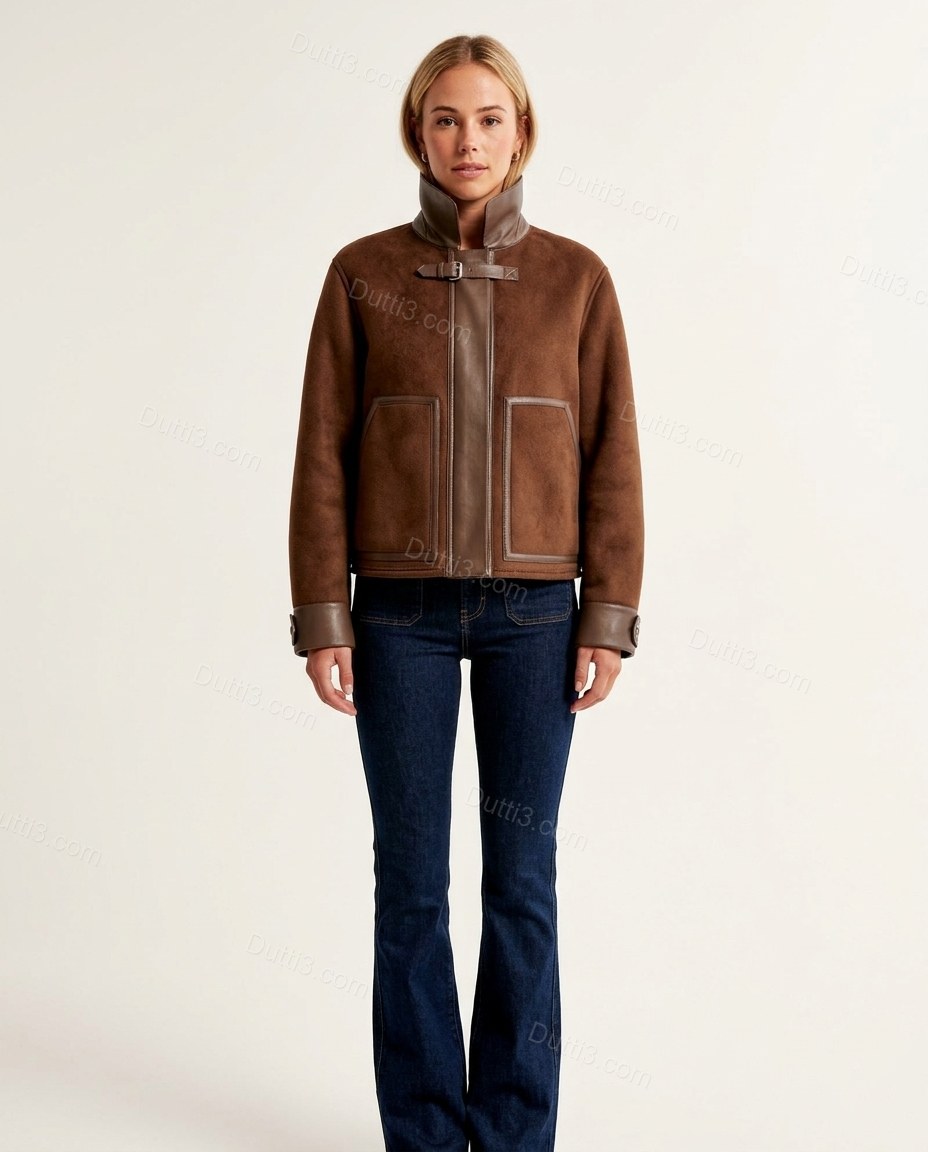 Brown Jacket, front studio view, by Dutti3