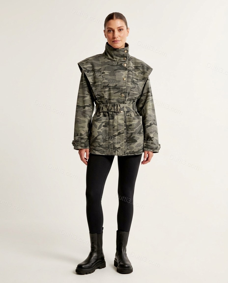 Green Jacket, front studio view, by Dutti3