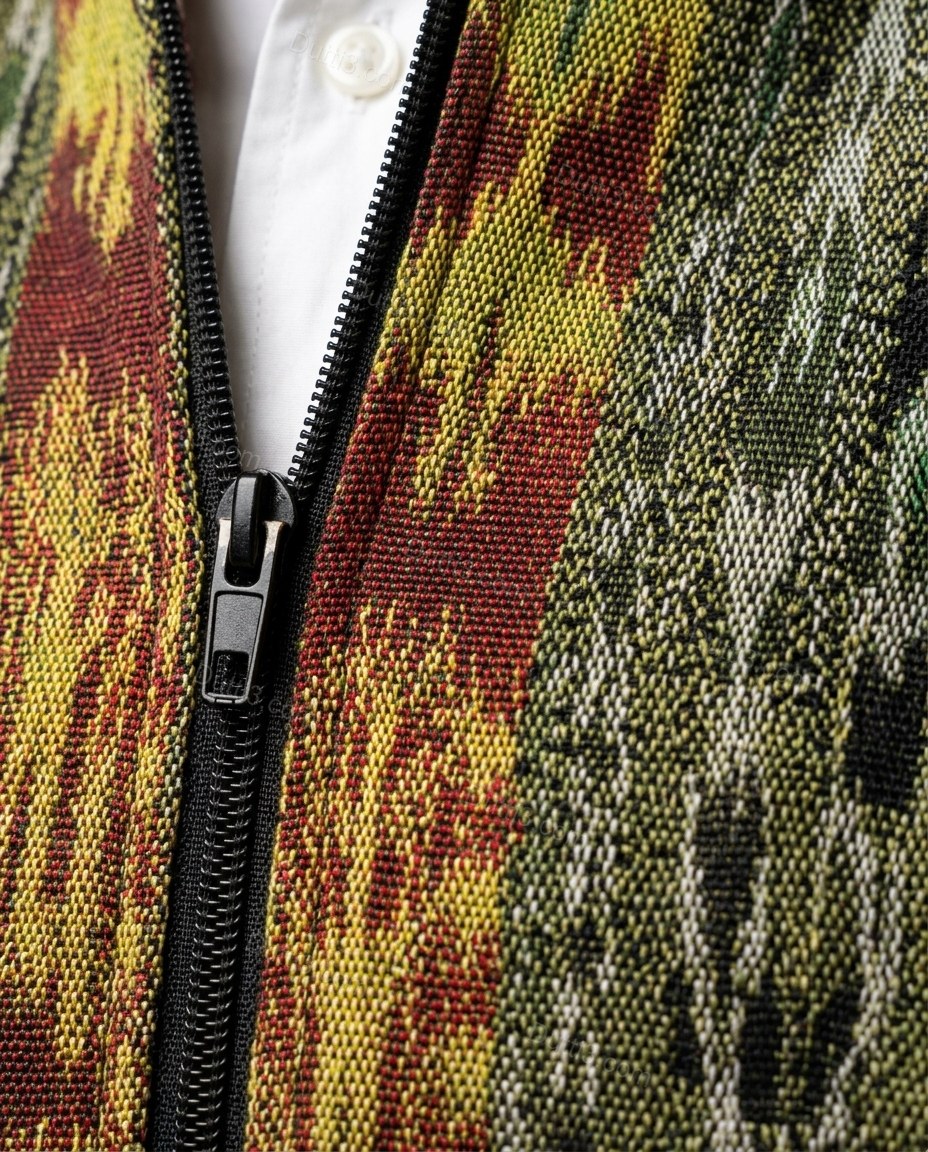 Olive Green Abstract Two-Piece Set, close-up of abstract, by Dutti3