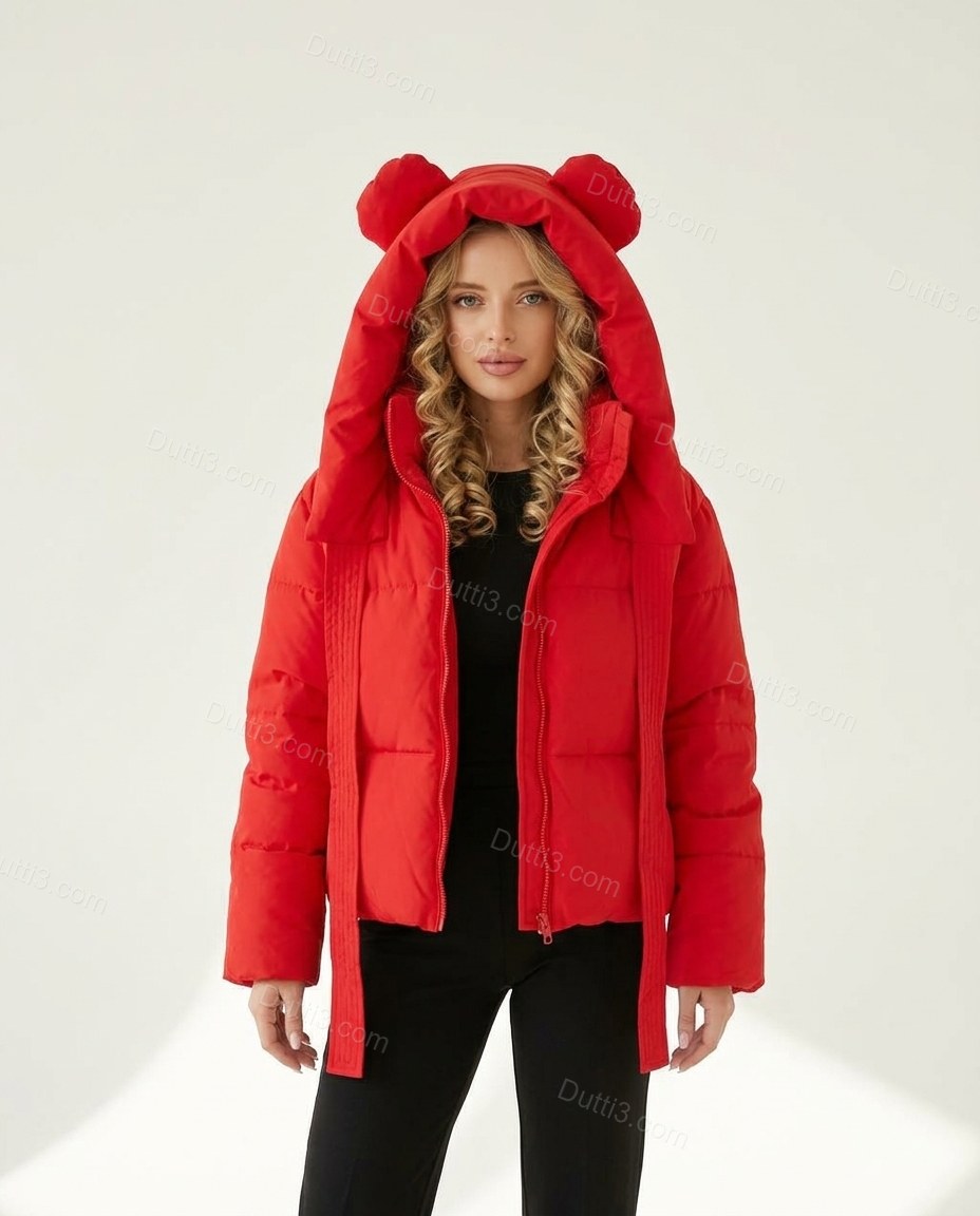 Red Jacket, front studio view, by Dutti3
