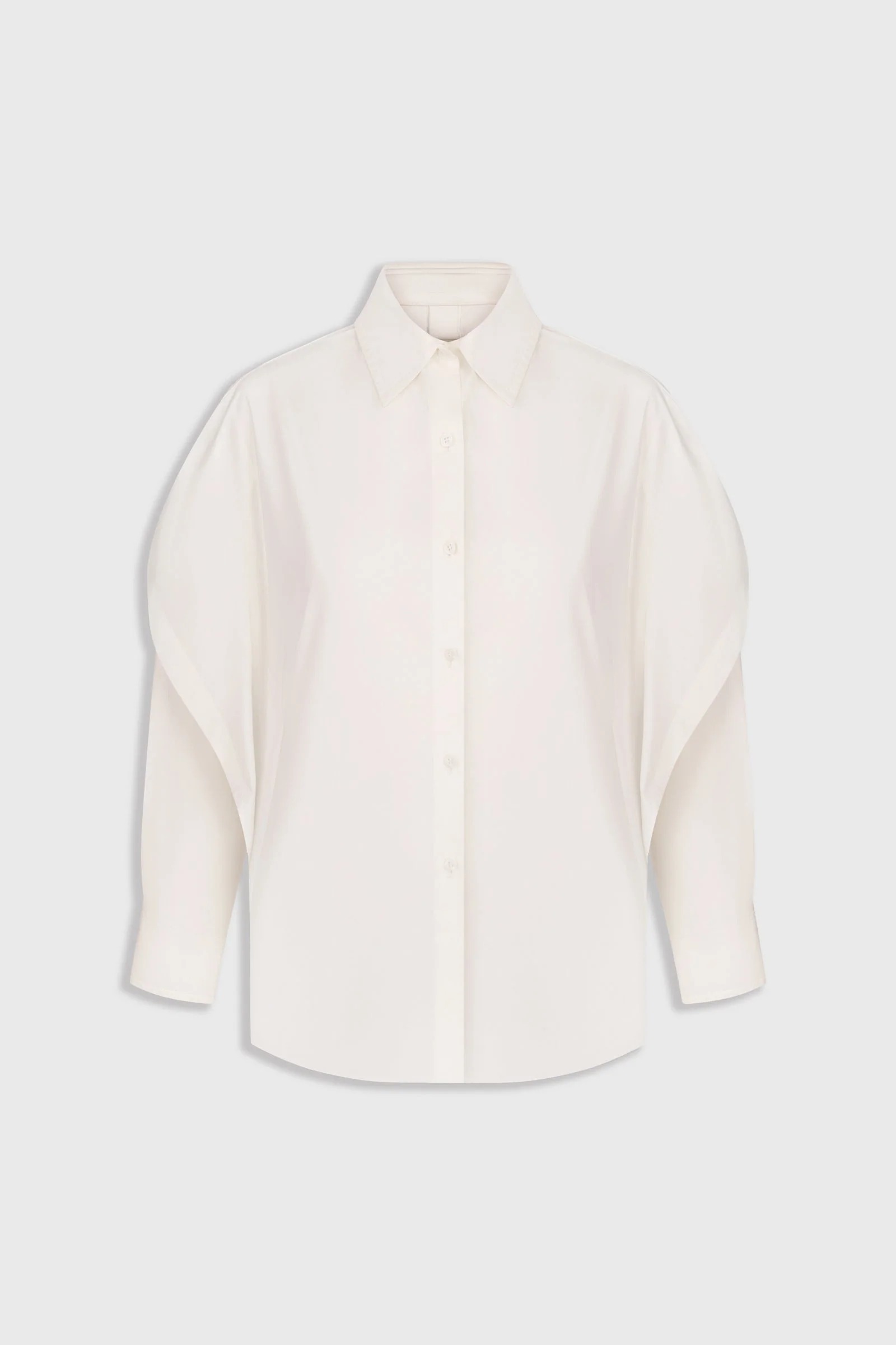 Oversized White Shirt with Open Back Detail