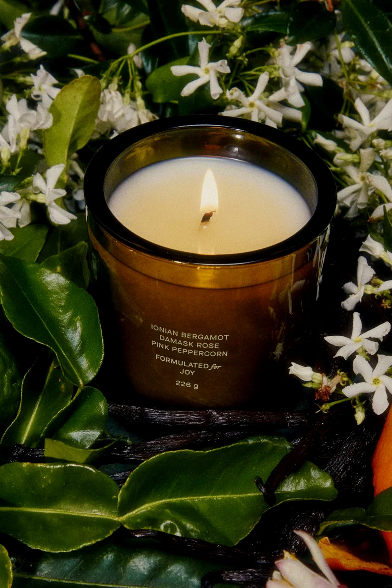 Night Blooming Jasmine & Damask Rose Candle-Beilave
