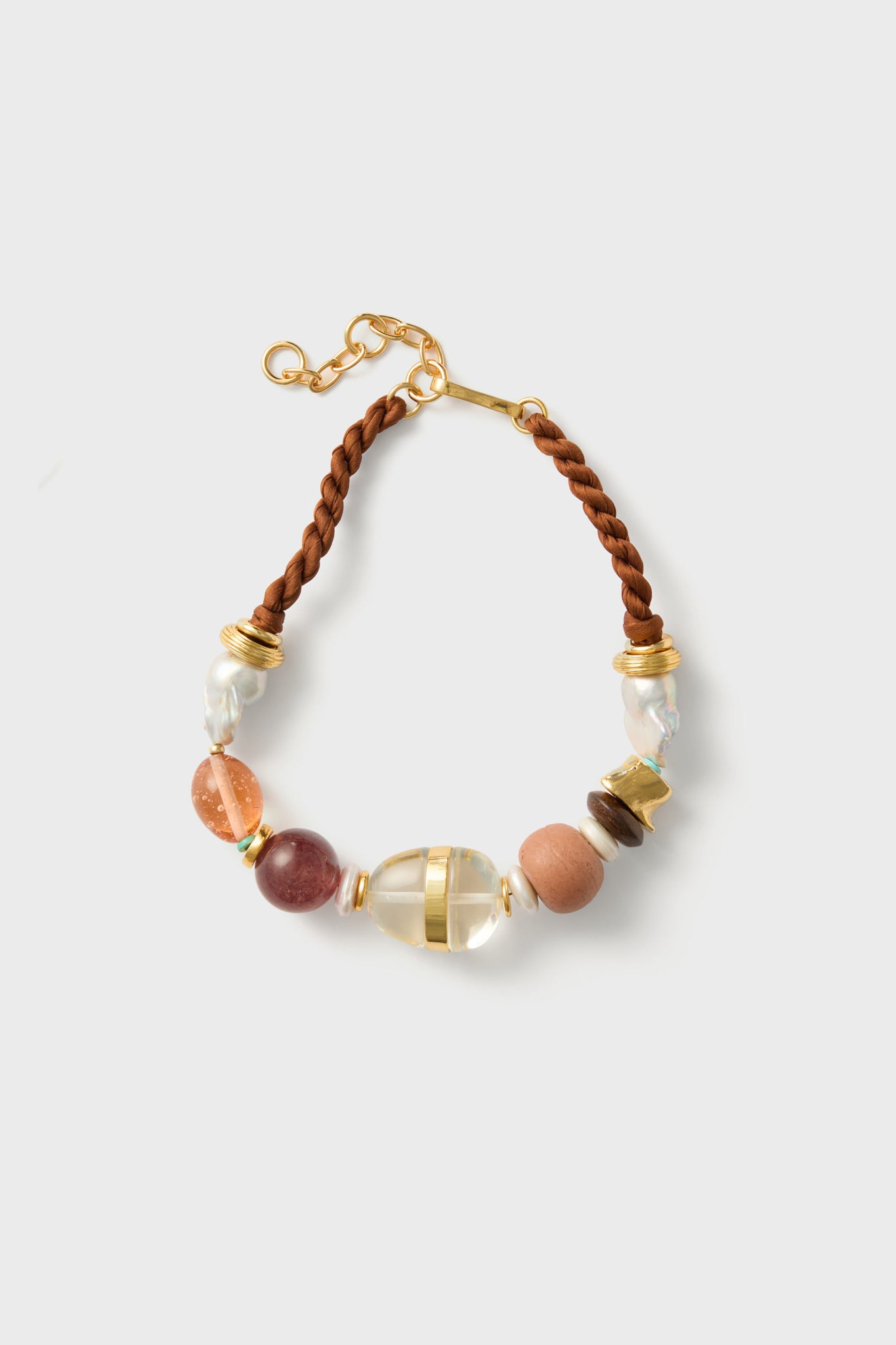 Terra Glass Beach Necklace-Beilave