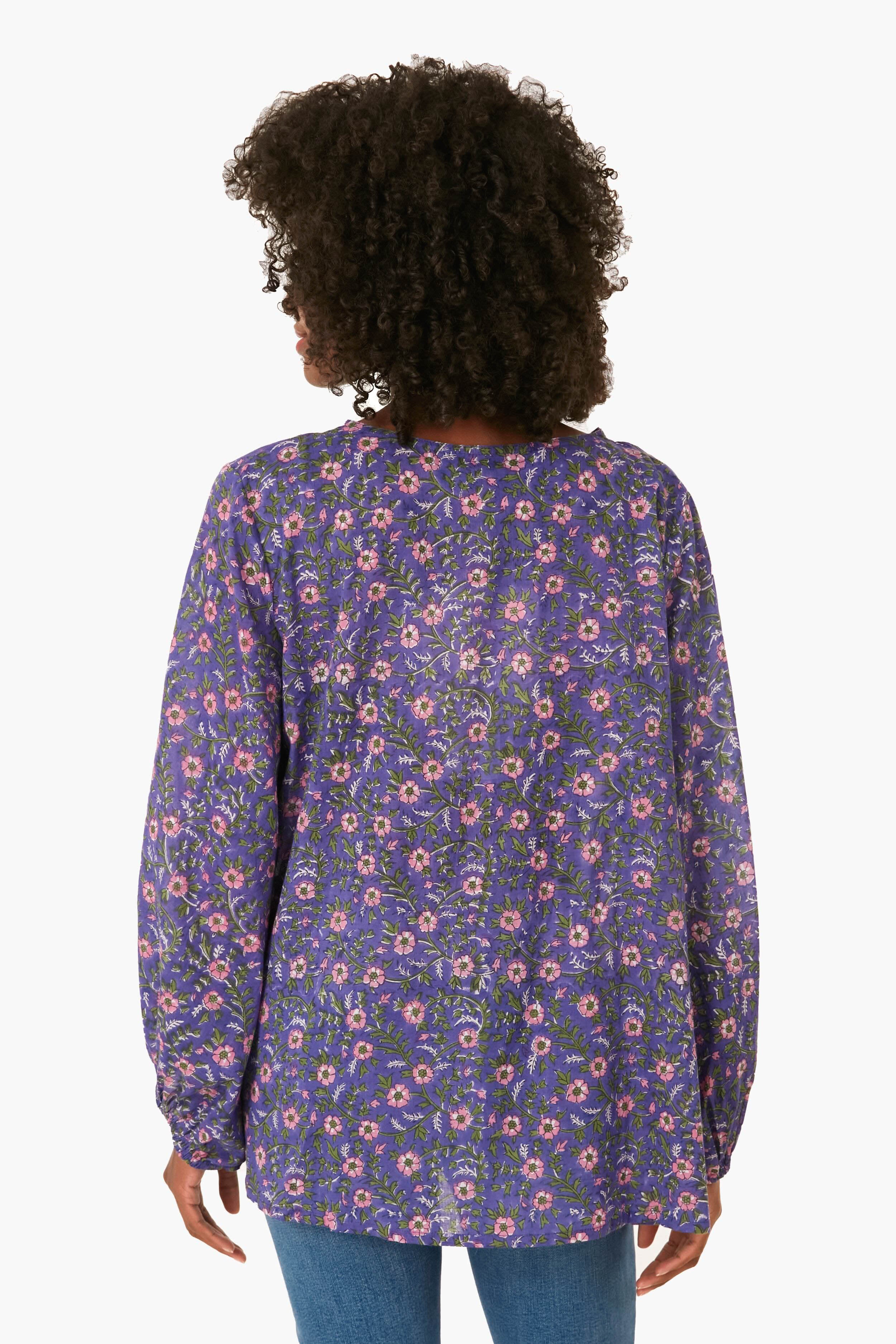 Iris Wildflower Bardot Top-Beilave