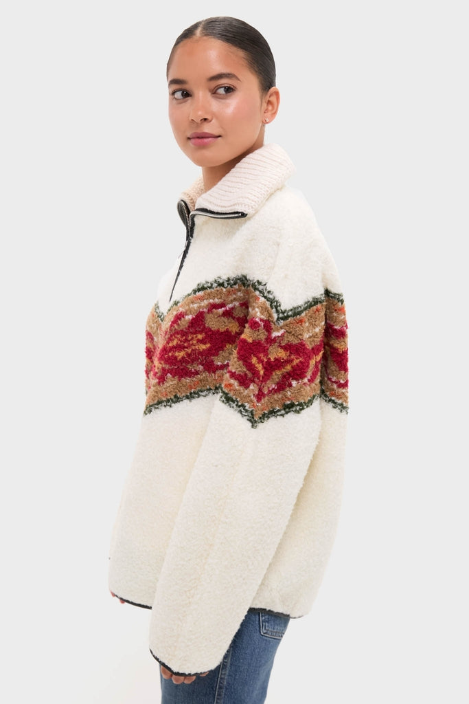 Ecru Marner Pullover-Beilave