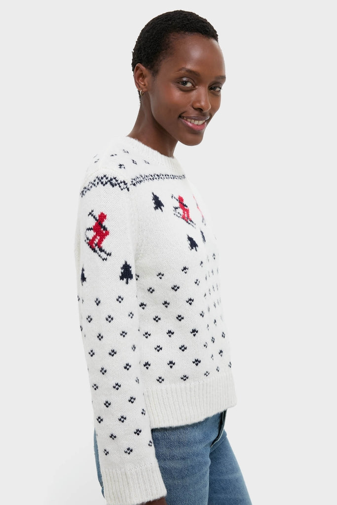 Ski Lodge Crew Sweater-Beilave