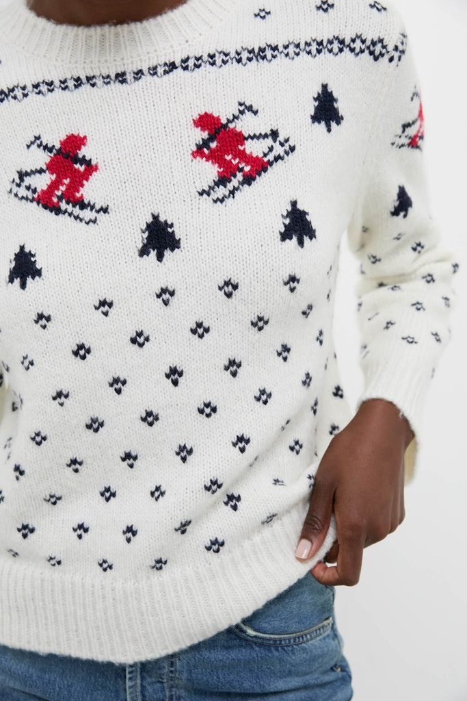 Ski Lodge Crew Sweater-Beilave