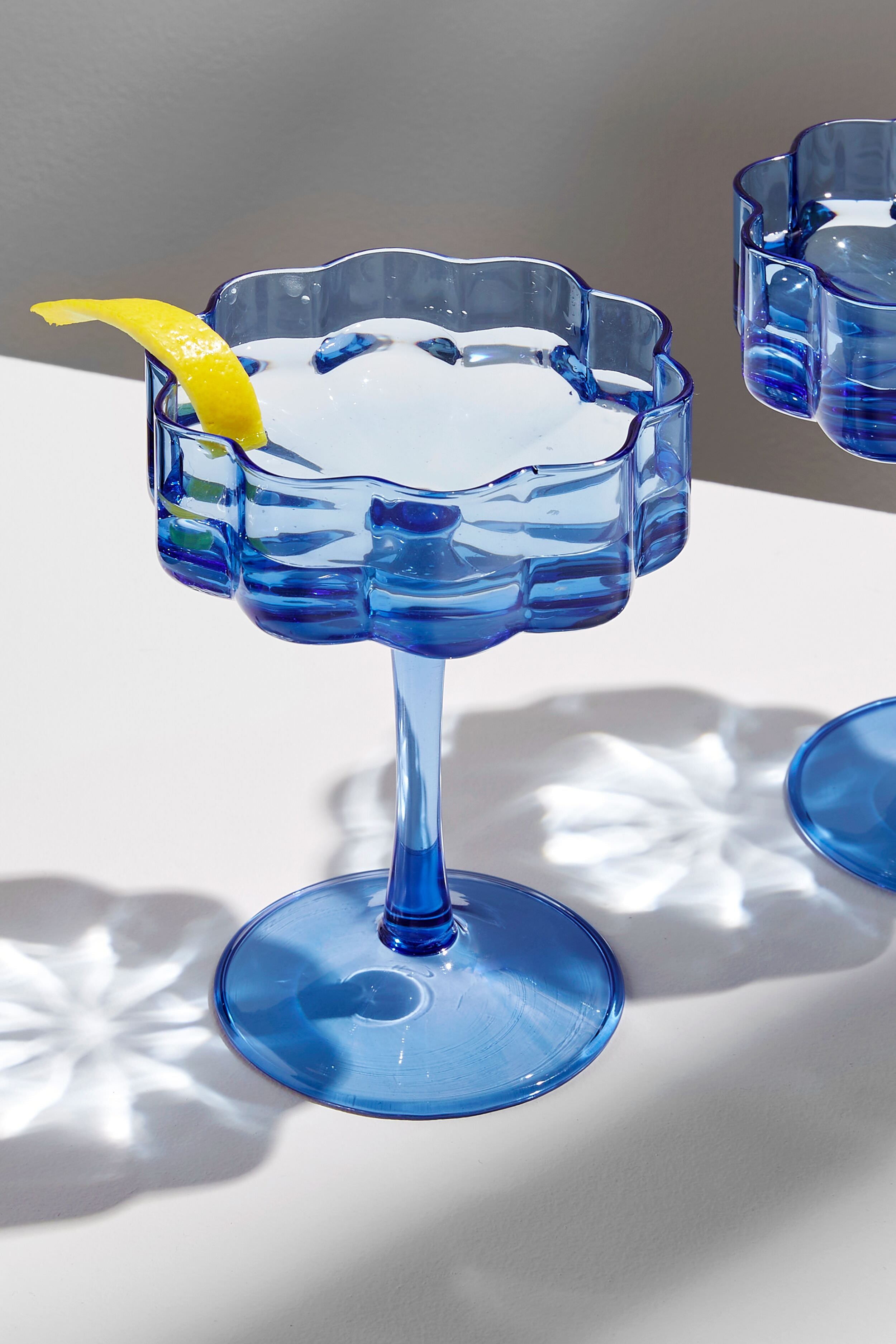 Blue Wave Coupes (Set of 2)-Beilave