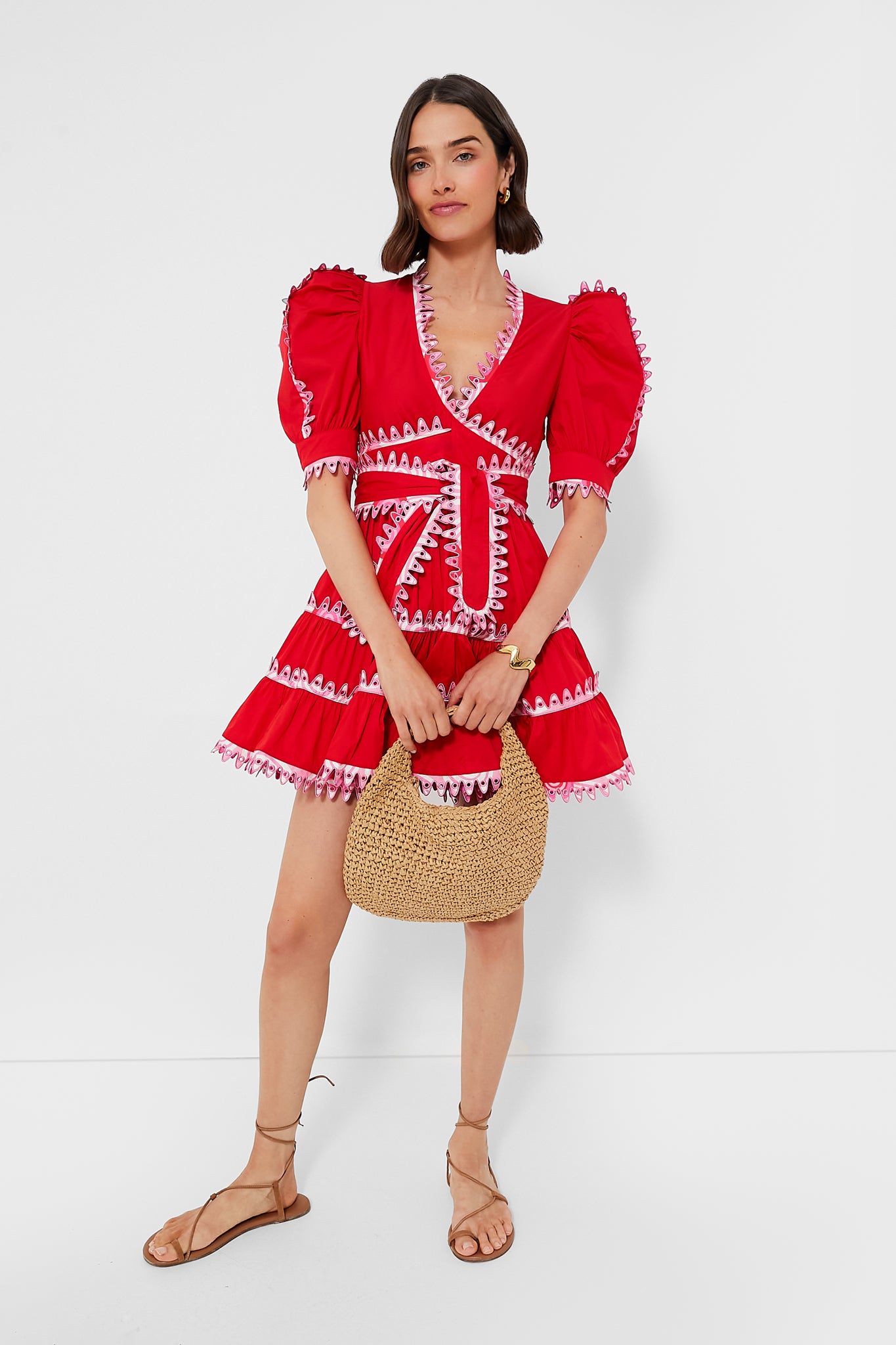 Red Hayley Dress-Beilave