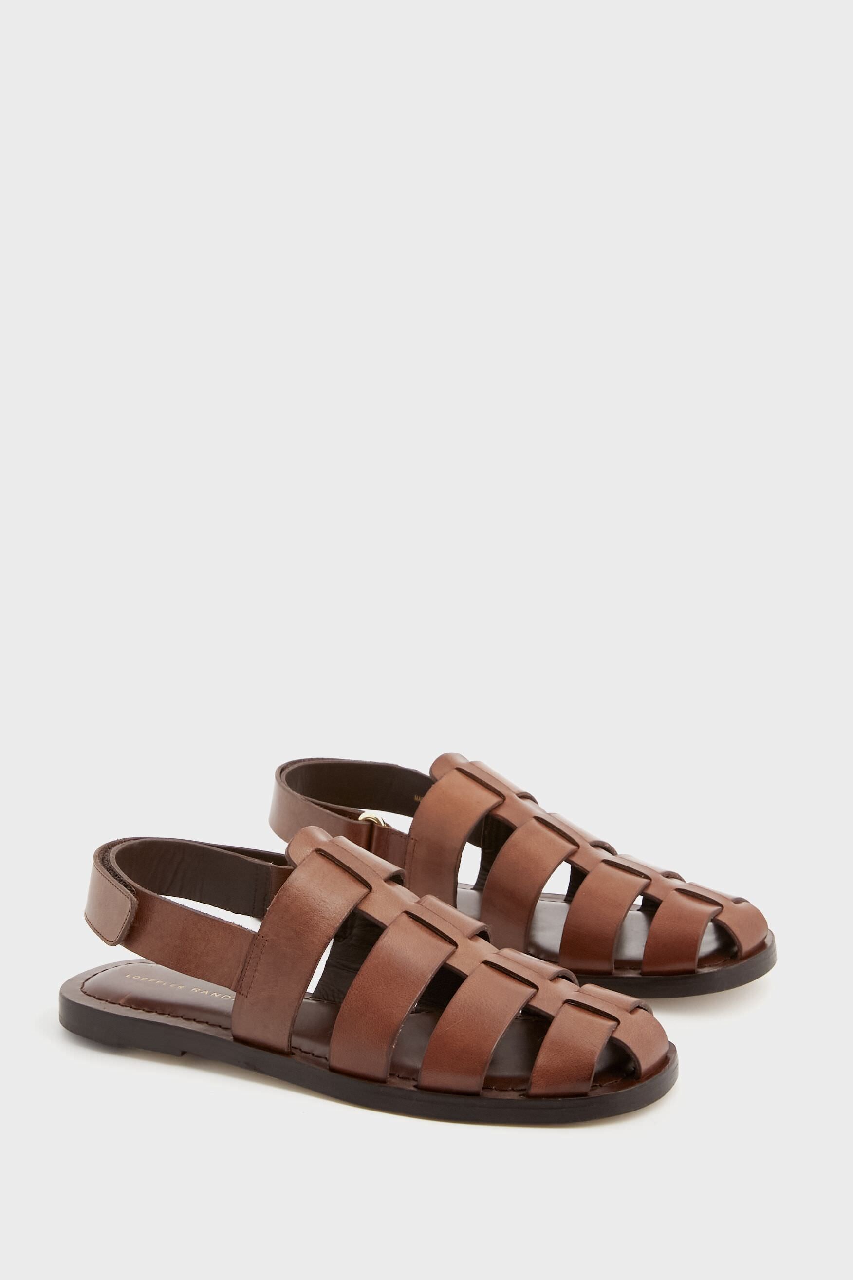 Espresso Vachetta Sawyer Sandals-Beilave